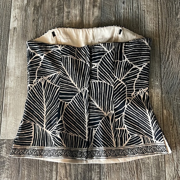 WHITE HOUSE | BLACK MARKET PALM LEAF BUSTIER S,00 - Picture 2 of 14